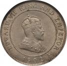 ½ Penny - Edward VII