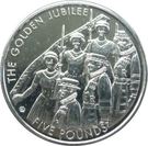 5 Pounds - Elizabeth II (Golden Jubilee)