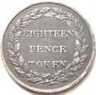 18 Pence (Bank Token)