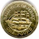 1 Pound - Elizabeth II (Sailing Ship, Percy Douglas)