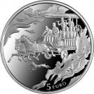 5 Euro (150 years of firefighting in Latvia)