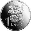 1 Lats (Snowman)