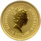 15 Dollars - Elizabeth II ("Australian Nugget" Gold Bullion Coinage)