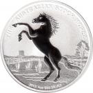 1 Dollar - Elizabeth II (The Australian Stock Horse - Silver Bullion Coinage)