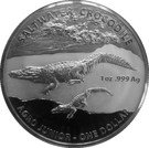 1 Dollar - Elizabeth II (Saltwater Crocodile, Argo Junior)