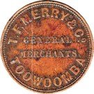 1 Penny (T.F. Merry & Co - Toowoomba, Queensland)