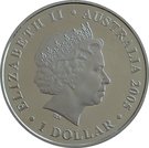 1 Dollar - Elizabeth II (Indigenous image of Kangaroo)