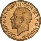 1 Sovereign - George V (Enhanced portrait)