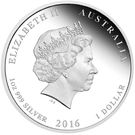 1 Dollar - Elizabeth II (ANZAC Spirit 100th Anniversary Series - Be Worthy of Them)