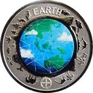 10 Cents - Elizabeth II (Planetary Coins - Earth)