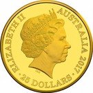 25 Dollars - Elizabeth II (Kangaroo at Sunset series)