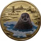 1 Dollar - Elizabeth II (Polar Series - Weddell Seal)