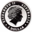 1 Dollar - Elizabeth II (The Australian Stock Horse - Silver Bullion Coinage)