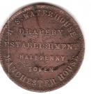 ½ Penny (R.S.Waterhouse - Hobart, Tasmania)