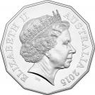 50 Cents - Elizabeth II (Longest-Reigning Commonwealth Monarch) 2015