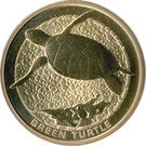 1 Dollar - Elizabeth II (Green Turtle)