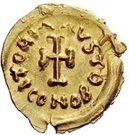 1 Tremissis - In the name of Constans II, 641-668