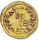 1 Tremissis - Anonymous / In the name of Constantine IV, 668-685