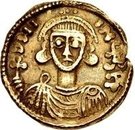 1 Solidus - Gottschalk / In the name of Justinian II, 705-711