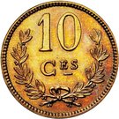 10 Centimes - Charlotte (Essai)