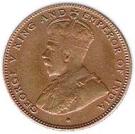 ½ Cent - George V