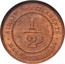 ½ Cent - Victoria