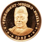 10 Francs (President Modibo Keita, "1967")