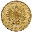 10 Corona - Franz Joseph I (Reign)