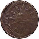 ⅛ Real "Octavo" (State Coinage, Occidente)