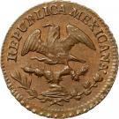 1/16 Real "Medio Octavo" (Federal Coinage)