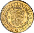 8 Escudos - Fernando VII (Guadalajara - Royalist Coinage)