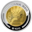 100 Pesos (Quintana Roo - Gold & Silver Proof Issue)