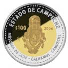 100 Pesos (Campeche - Gold & Silver Proof Issue)