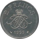 2 Francs - Rainier III