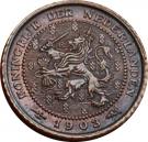 ½ Cent - Wilhelmina