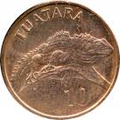 10 Cents - Elizabeth II (Tuatara)