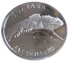 5 Dollars - Elizabeth II (Tuatara)