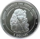 2 Dollars - Elizabeth II (Queen Mother)