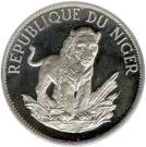 10 Francs CFA (Lion; Small type)