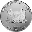 1000 Francs CFA (Lion)