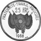 25 Francs CFA (Barbary Sheep; Essai)