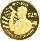 25 Dollars - Elizabeth II (John F. Kennedy)