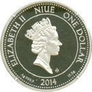 1 Dollar - Elizabeth II (Aureus Fortuna)