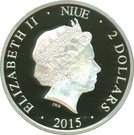 2 Dollars - Elizabeth II (Colosseum Rome)