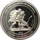 1 Dollar - Elizabeth II (Slay of the Nemean Lion)