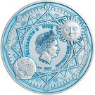 5 Dollars - Elizabeth II (Sun and Moon)