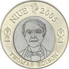 1 Dollar - Elizabeth II (Thomas Alva Edison)