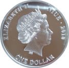 1 Dollar - Elizabeth II (Spaso-Preobrazhensky monastery)