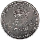 5 Dollars - Elizabeth II (Douglas MacArthur)