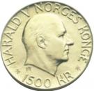 1500 Kroner - Harald V (Nobel peace prize centennial)